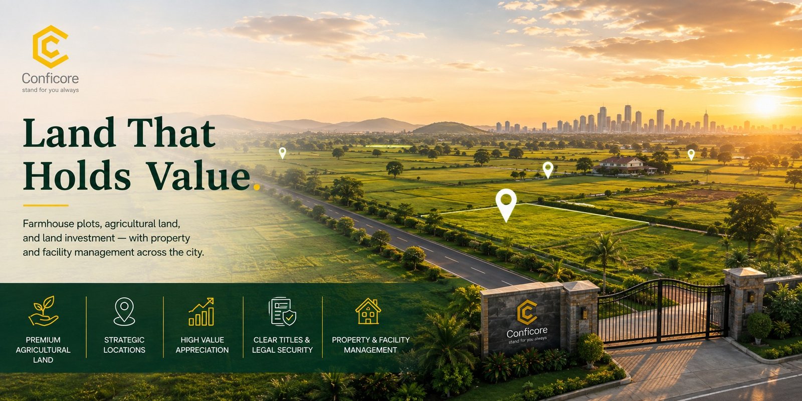 Real Estate — Land That Holds Value.